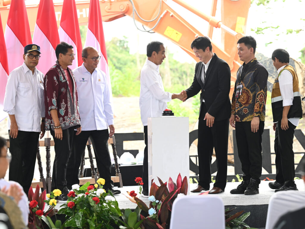 Presiden Jokowi Groundbreaking Delonix Nusantara, Tanda Kepercayaan Investor