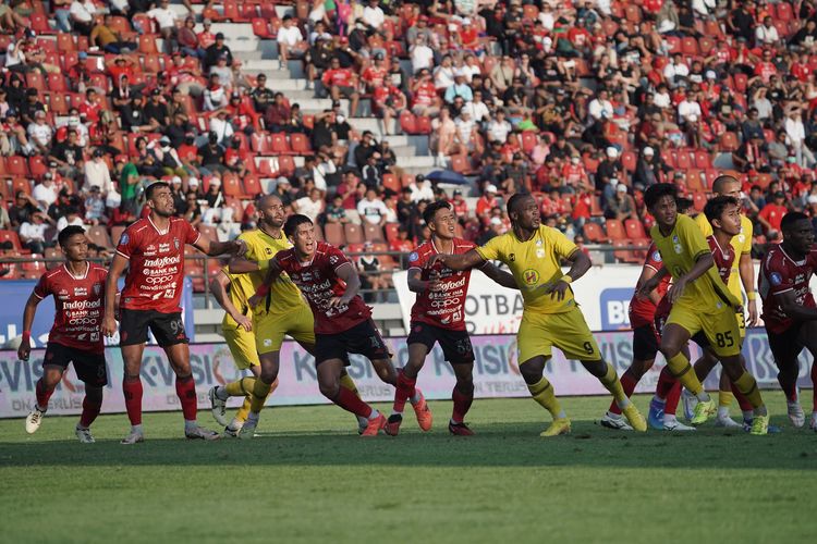 Bali United Menang 3-2 atas Barito Putera