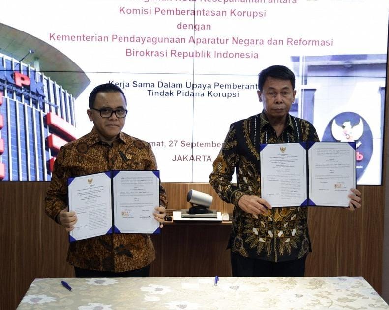 KPK dan KemenpanRB Perkuat Kolaborasi Pencegahan Korupsi