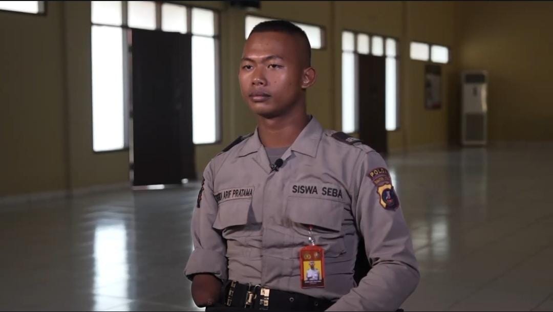 Atlet Paralimpik Rendi Arif Pratama Masuk Bintara Polri, Ikuti Jejak Ayah