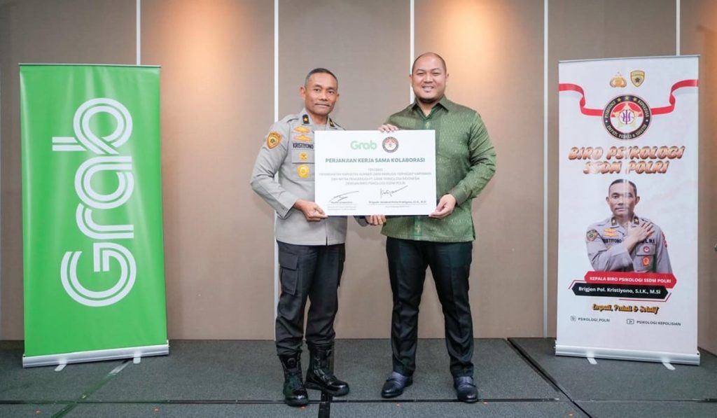Polri dan Grab Tingkatkan Layanan Transportasi
