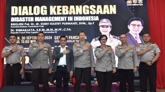 Sespim Lemdiklat Polri dan Serdik SPPK Gelar Dialog Penanganan Bencana