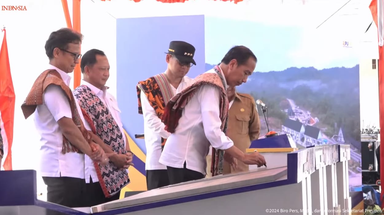 Presiden Jokowi Resmikan Tujuh PLBN Baru, Cerminkan Wajah Indonesia