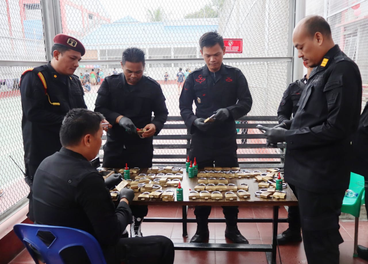 Lapas Pancurbatu Gelar Rolling dan Perawatan Gembok Ciptakan Keamanan
