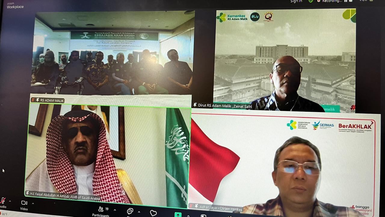 Kerja Sama Indonesia-Arab Saudi dalam Misi Bedah Jantung Berlanjut di RS Adam Malik