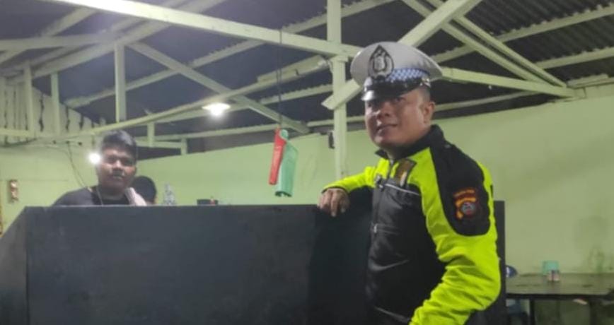 Sat Lantas Polres Tanjungbalai Himbau PKL Jaga Kamseltibcarlantas