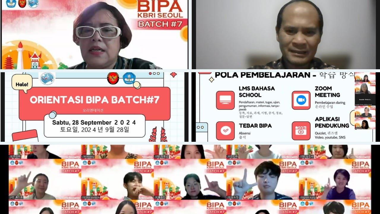 854 Warga Korea Selatan Antusias Belajar Bahasa Indonesia Melalui Program BIPA