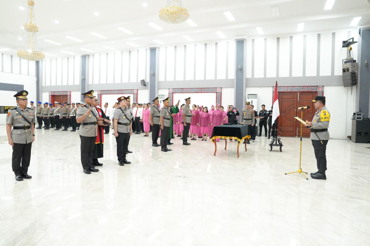 Kombes Gidion Arif Setyawan Resmi Dilantik Jadi Kapolrestabes Medan