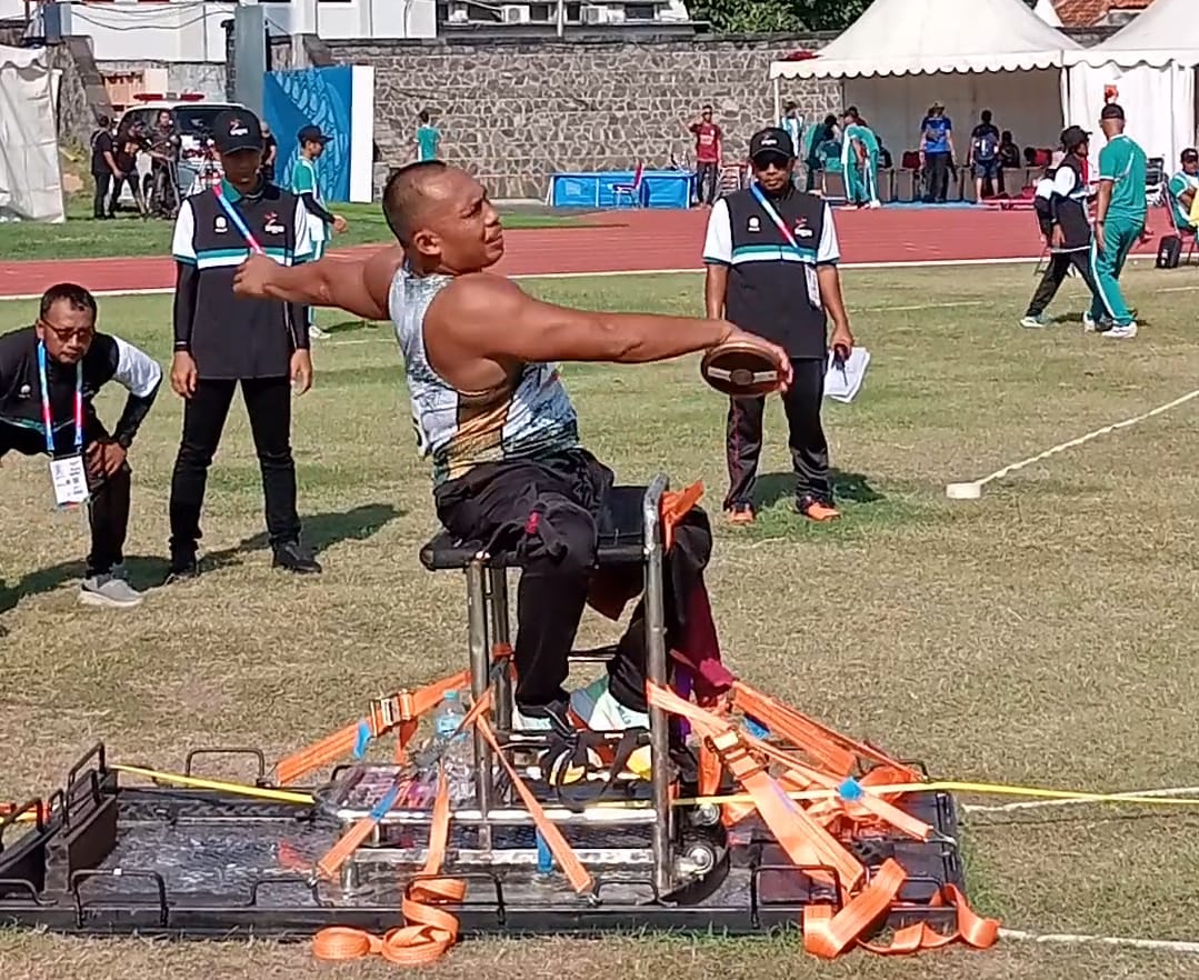 Riadi dan Nurmala Raih Emas Pertama Sumut di Peparnas 2024