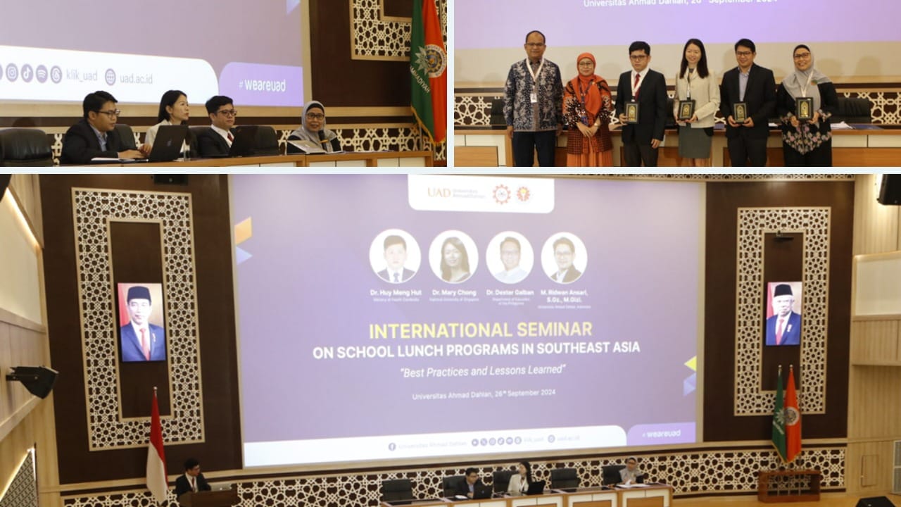 Seminar Internasional Program Makan Siang Sekolah oleh SEAMEO RECFON dan UAD