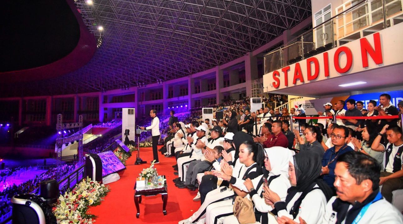 Presiden Jokowi Serukan Sportivitas dan Persaudaraan di Peparnas XVII
