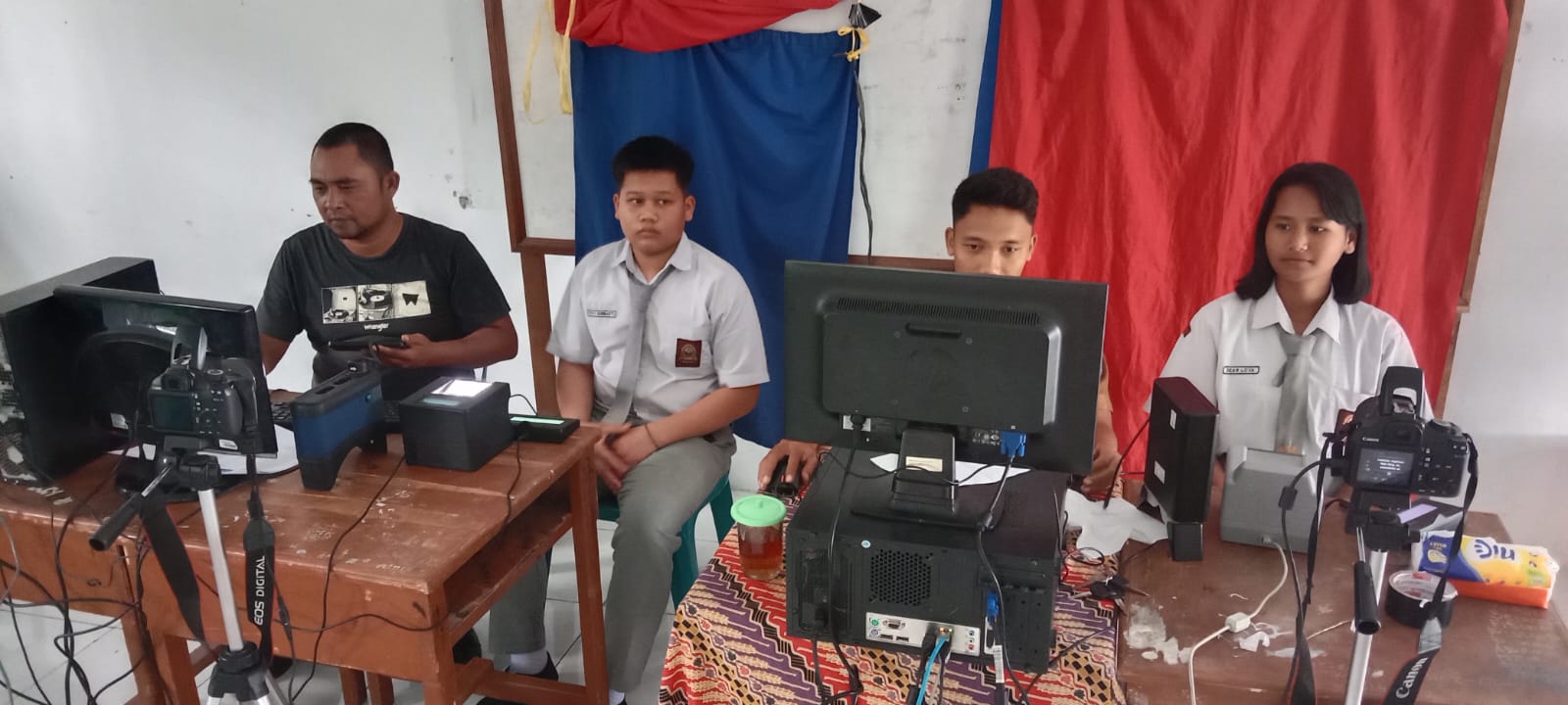 Perekaman KTP Elektronik di SMAN 1 Sibolangit: 172 Pelajar Ikuti Program 