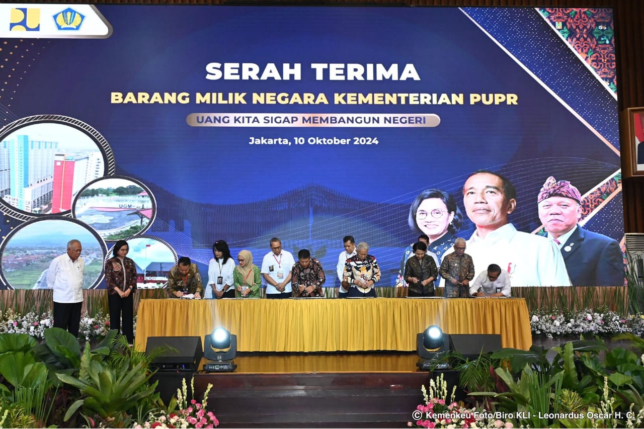 BMN Rp19,26 T Diserahkan Kemenkeu dan Kementerian PUPR untuk Kesejahteraan Rakyat