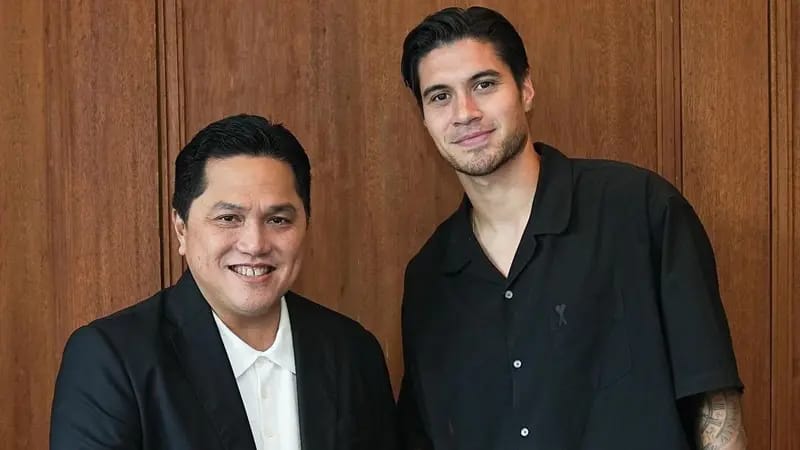 Erick Thohir Sambut Kevin Diks ke Timnas Indonesia