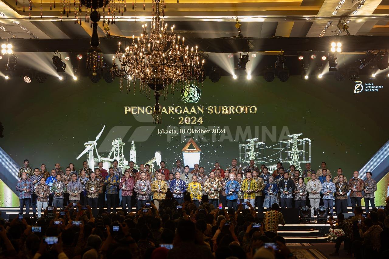 Pertamina Grup Raih 8 Penghargaan Soebroto Award 2024, Tunjukkan Komitmen Terhadap Sektor Energi