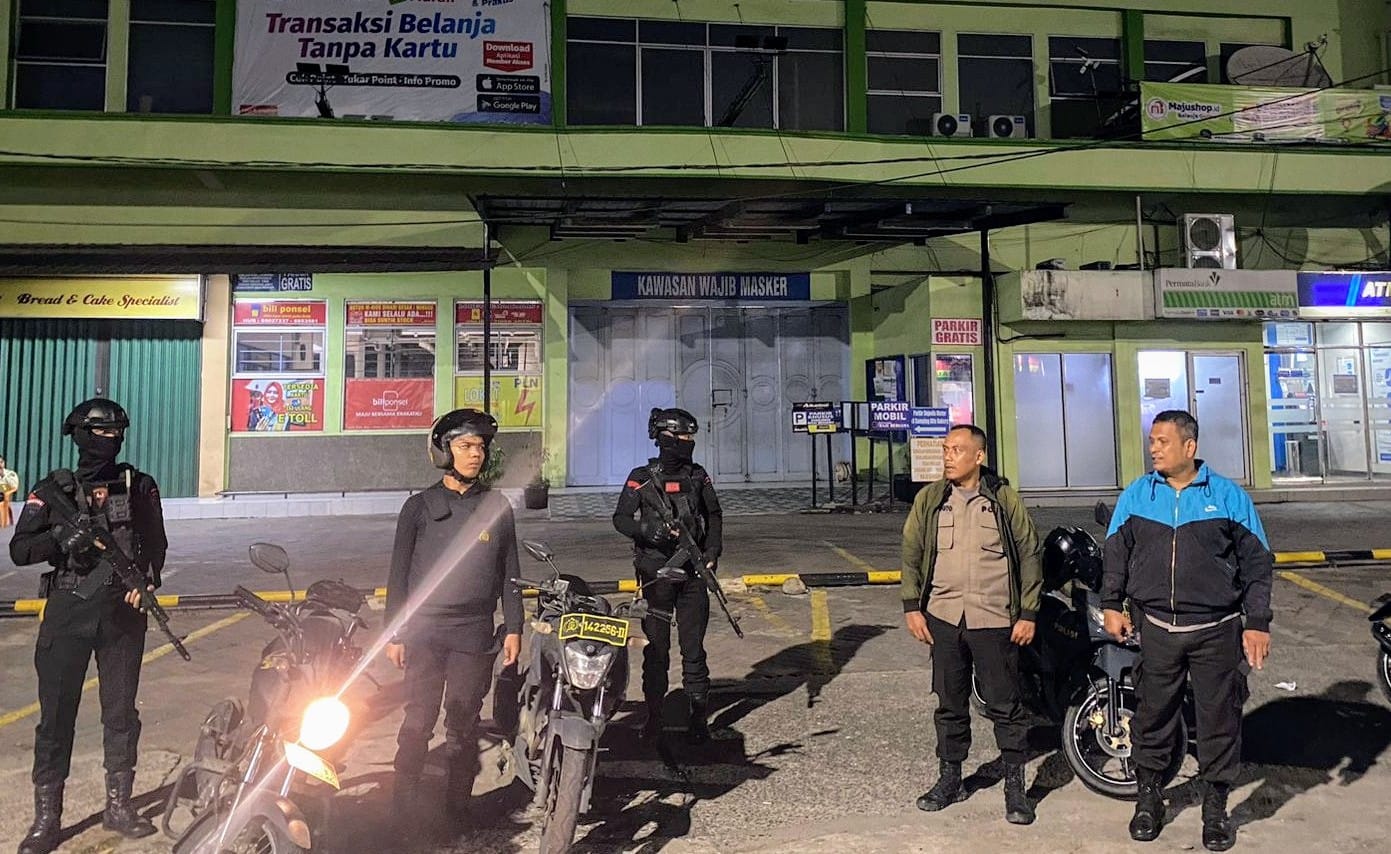 Antisipasi Kejahatan Jalanan, Polres Belawan Tempatkan Personel Gabungan di Medan Deli