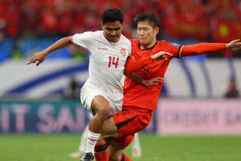 Kualifikasi Piala Dunia 2026: China Kalahkan Indonesia 2-1