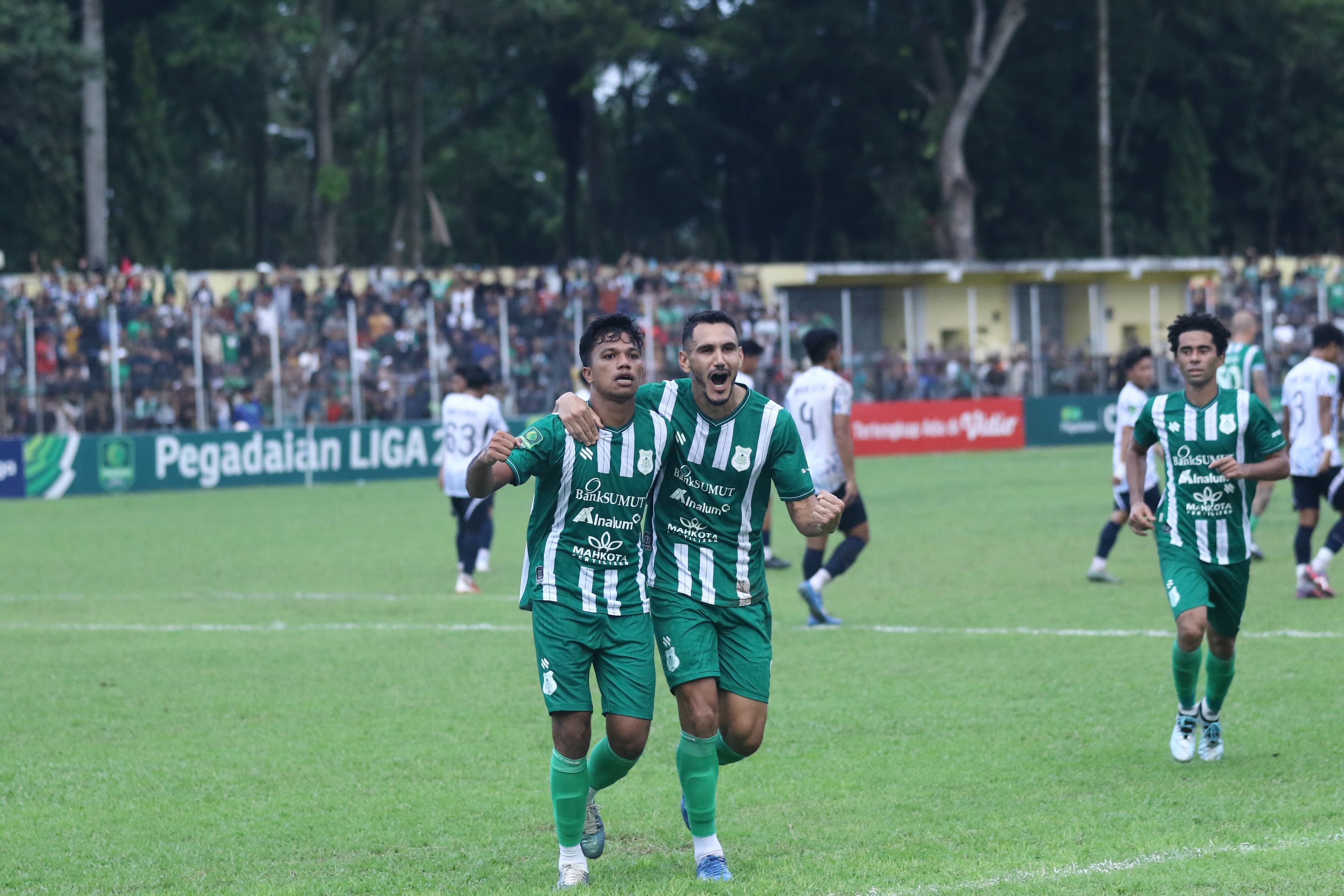 Hasil Seri Keempat Beruntun: PSMS Tahan Imbang PSPS 1-1