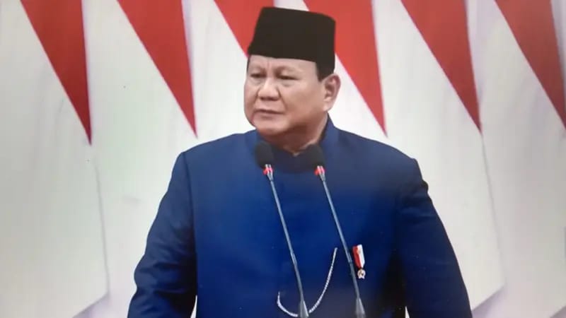 Pidato Pelantikan: Prabowo Bertekad Wujudkan Swasembada Energi
