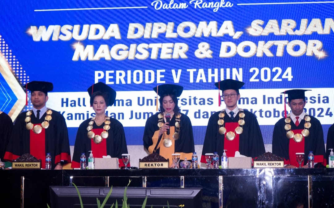 Hadiri Wisuda Periode V, LLDikti Sumut yakin Komitmen Pimpinan UNPRI Jadikan Kampus Sehat