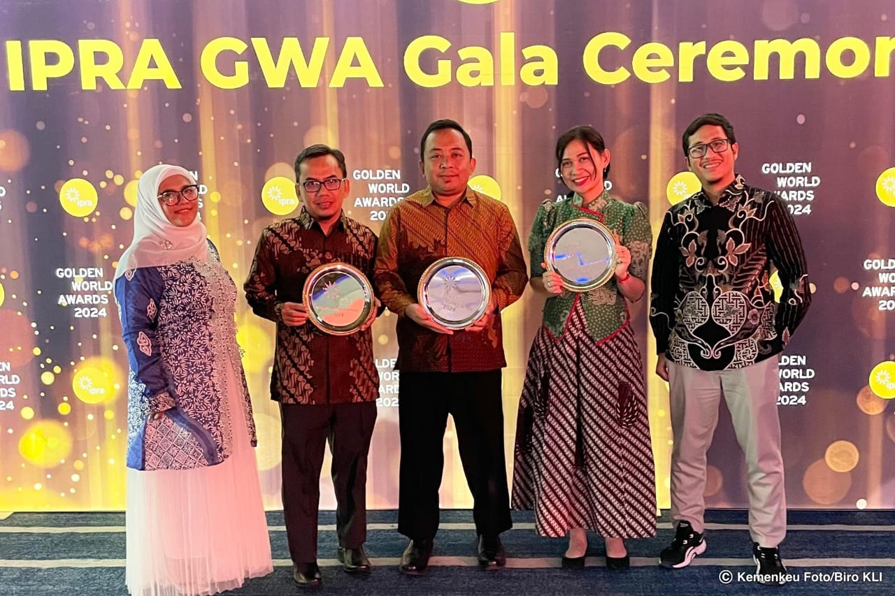 Kemenkeu Sabet Tiga Penghargaan Kehumasan Internasional IPRA GWA 2024