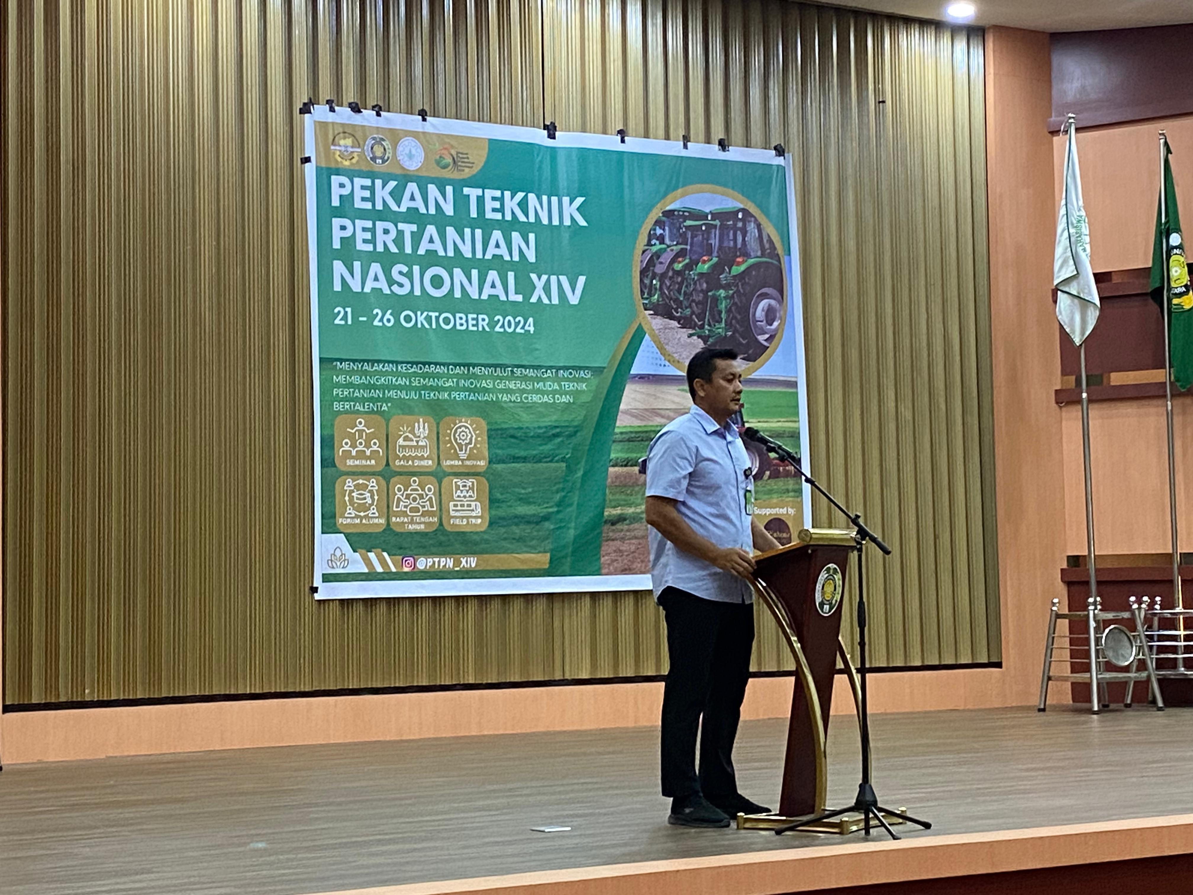 Pekan Teknik Pertanian Nasional XIV: Pemko Medan Dukung Pengembangan Ilmu Pertanian