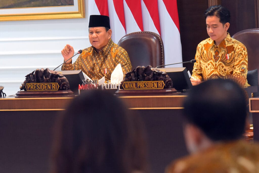 Presiden Prabowo Instruksikan Sinergi Program Kerja Meningkatkan Tata Kelola Pemerintahan