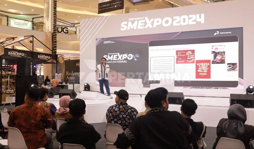 SMEXPO 2024: Pertamina Dorong UMKM Memanfaatkan Pemasaran Digital