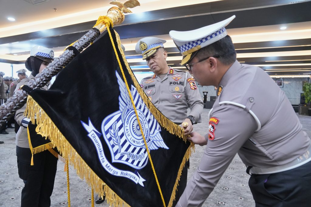 Resmi Ditetapkan, Pataka Korps Lalu Lintas Polri Jadi Lambang Pengabdian dan Keselamatan