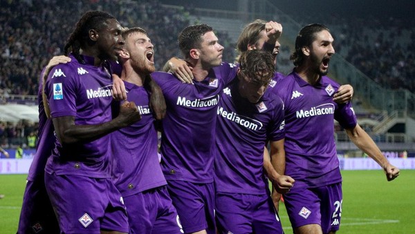 Fiorentina vs Roma: La Viola Berhasil Kalahkan Giallorossi 5-1