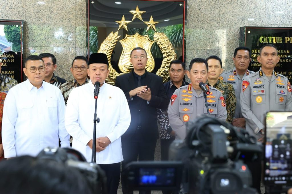 Kapolri Dukung Menteri ATR/BPN Berantas Mafia Tanah Tanpa Toleransi