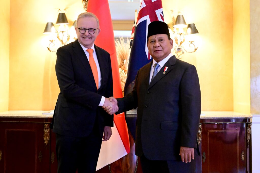 Presiden Prabowo dan PM Albanese Komitmen Perkuat Kerja Sama Strategis Indonesia-Australia
