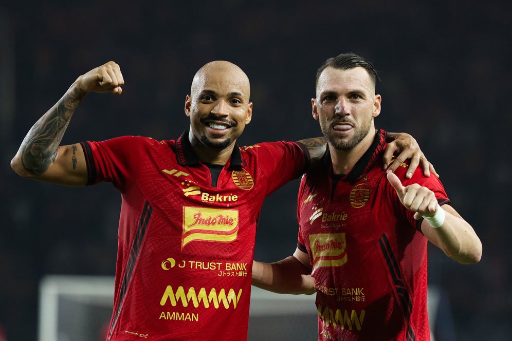 Dua Penalti Bawa Persija Jakarta Menang 4-1 Atas Madura United