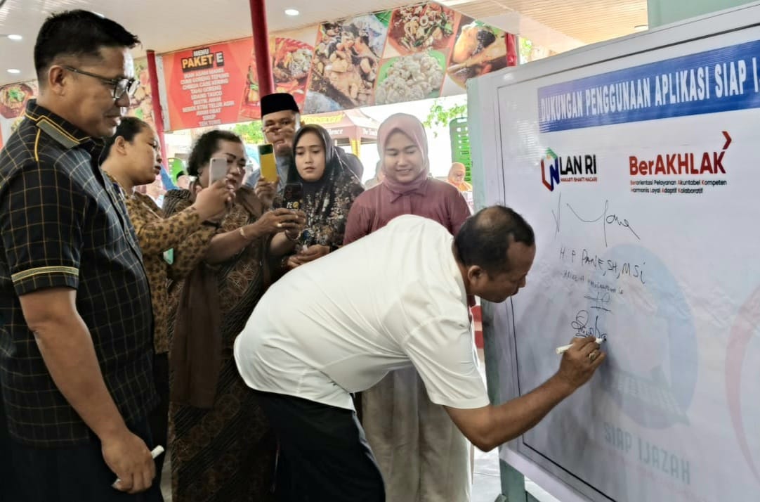 Pjs Bupati Sergai Luncurkan Aplikasi Siap Ijazah dan Simutia Online, Inovasi Pertama di Indonesia