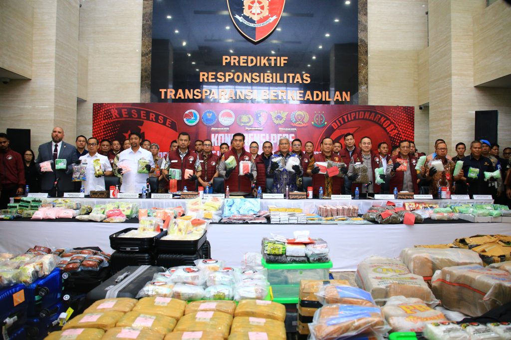 Polri Berhasil Sita Berton-ton Narkoba, Mendukung Asta Cita Prabowo-Gibran