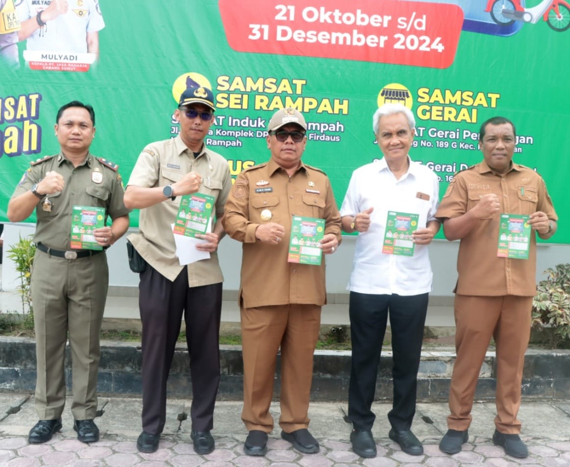 Dorong Kepatuhan Pajak, Pemkab Sergai Gelar Apel Kendaraan Dinas