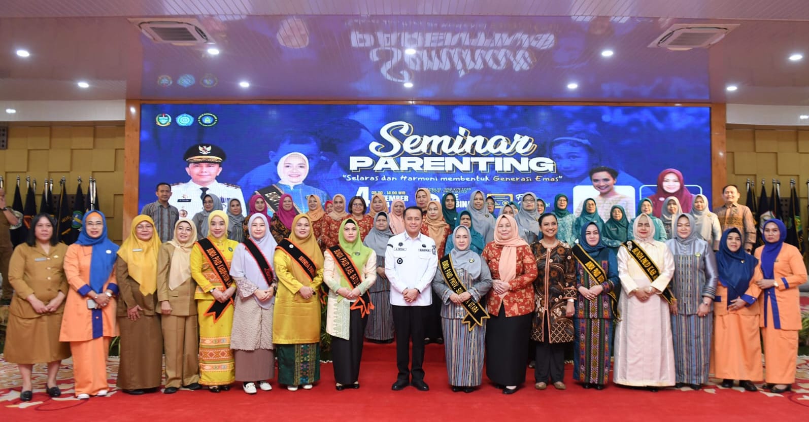 Seminar Parenting Bunda PAUD Sumut Dapat Apresiasi Pj Gubernur A Fatoni