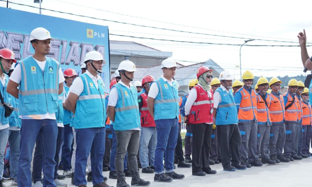 PLN Gelar Apel Siaga untuk Siap Sukseskan Aquabike World Championship di Danau Toba 16-17 November 2024