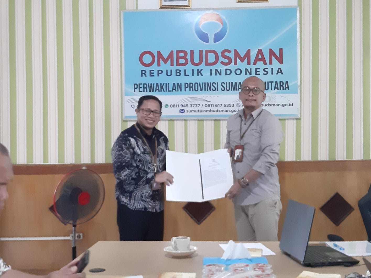 Ombudsman Perintahkan Pj Bupati Taput Minta Aktifkan Kembali Sekda Indra Simaremare