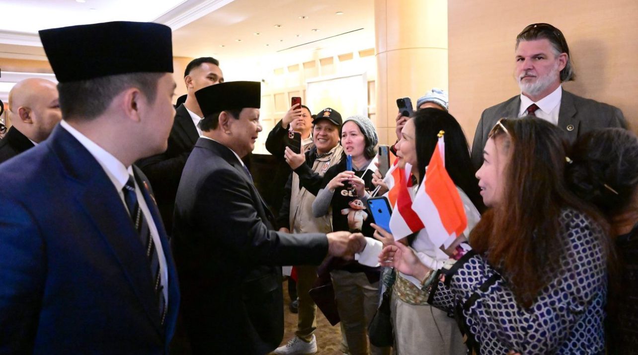 Kehadiran Presiden Prabowo di Washington DC Disambut Masyarakat Indonesia