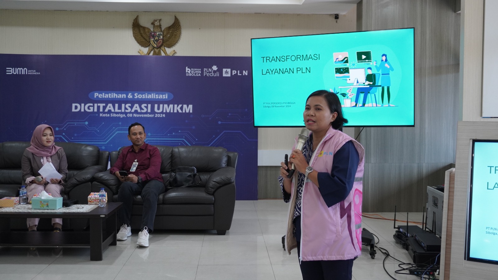 PLN UP3 Sibolga dan Rumah BUMN Gelar Pelatihan Digitalisasi Diikuti 30 Pelaku UMKM