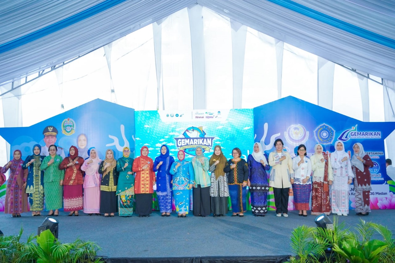 Siap Kampanyekan Gemarikan, Plt Ketua TP PKK Kota Medan Dikukuhkan Jadi Ketua Forikan