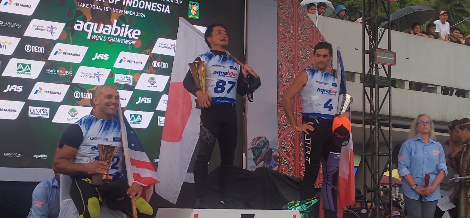 Juara Pertama Aquabike Jetski Championship Parapat Diraih Rider Jepang