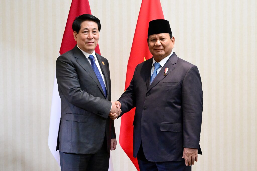 Presiden Prabowo Subianto dan Presiden Vietnam Luong Cuong Perkuat Kemitraan Strategis di Sela KTT APEC 2024