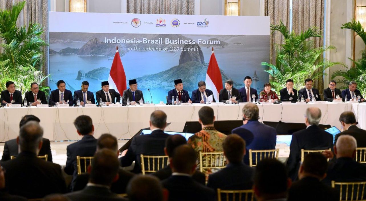 Presiden Prabowo Hadiri Business Forum, Dorong Kolaborasi Ekonomi Indonesia-Brasil