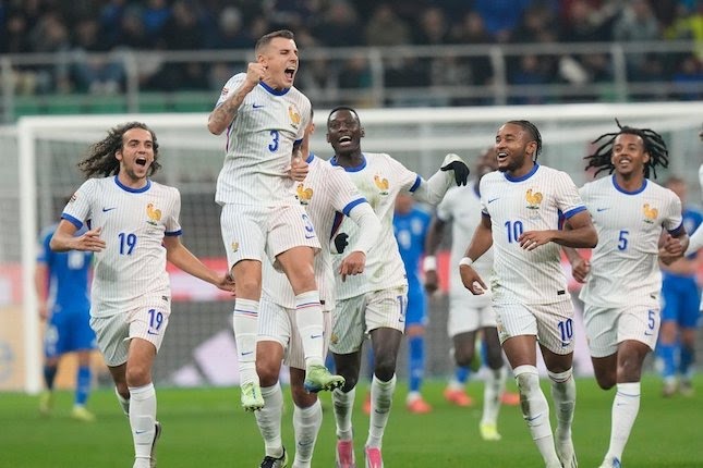 Prancis Kalahkan Italia 3-1 dan Geser Posisi Puncak Grup 2 League A UEFA Nations League