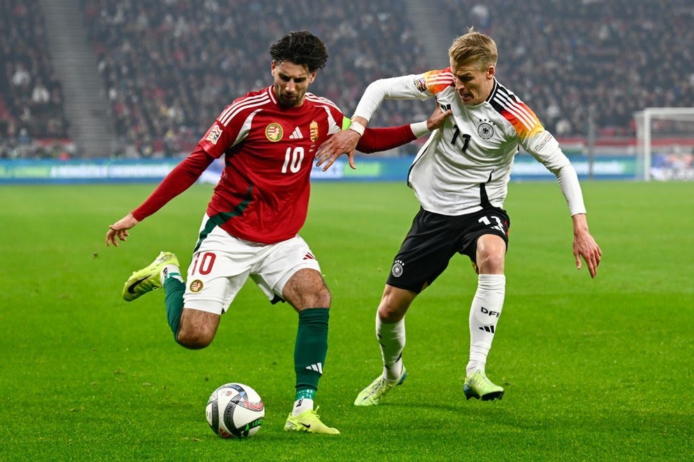 Jerman dan Hungaria Berbagi Poin Setelah Imbang 1-1 di UEFA Nations League