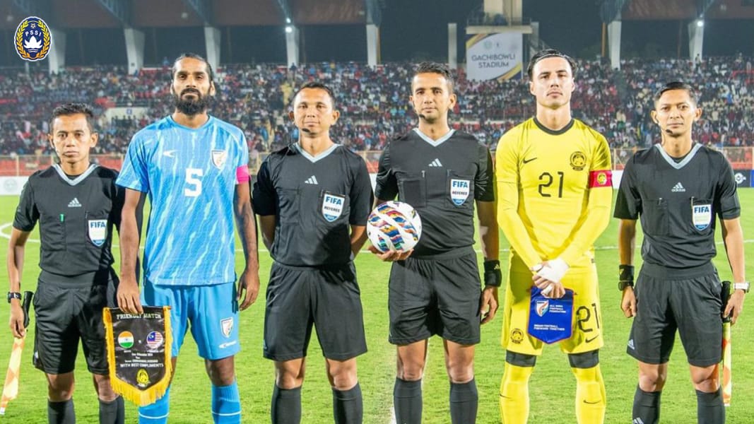 Pertandingan Persahabatan India vs Malaysia Dipimpin Empat Wasit Indonesia