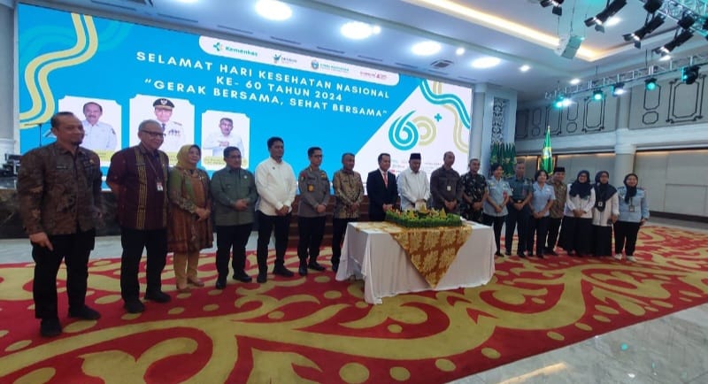 Sambut HKN ke-60, Dinkes Sumut Terima Penghargaan dan Serukan Gerakan Hidup Sehat