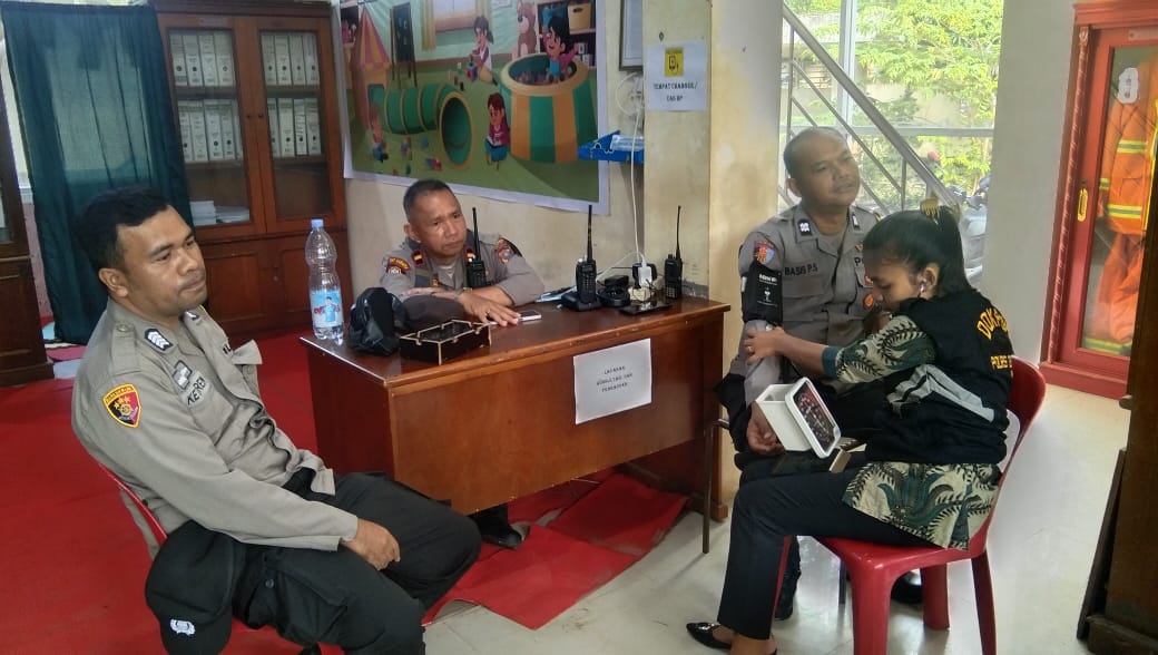 Polres Sibolga Cek Kesehatan Personel Pengamanan Logistik Pilkada 2024